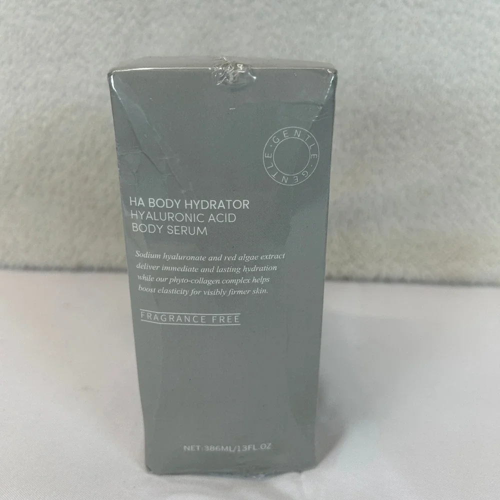 Gentle HA Body Hydrator Hyaluronic Acid Body Serum 13oz Fragrance Free New